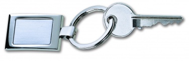 Logo trade promotional giveaways picture of: Metal key ring Turku